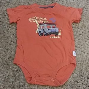 Oshkosh onesie top EUC, 12 mos